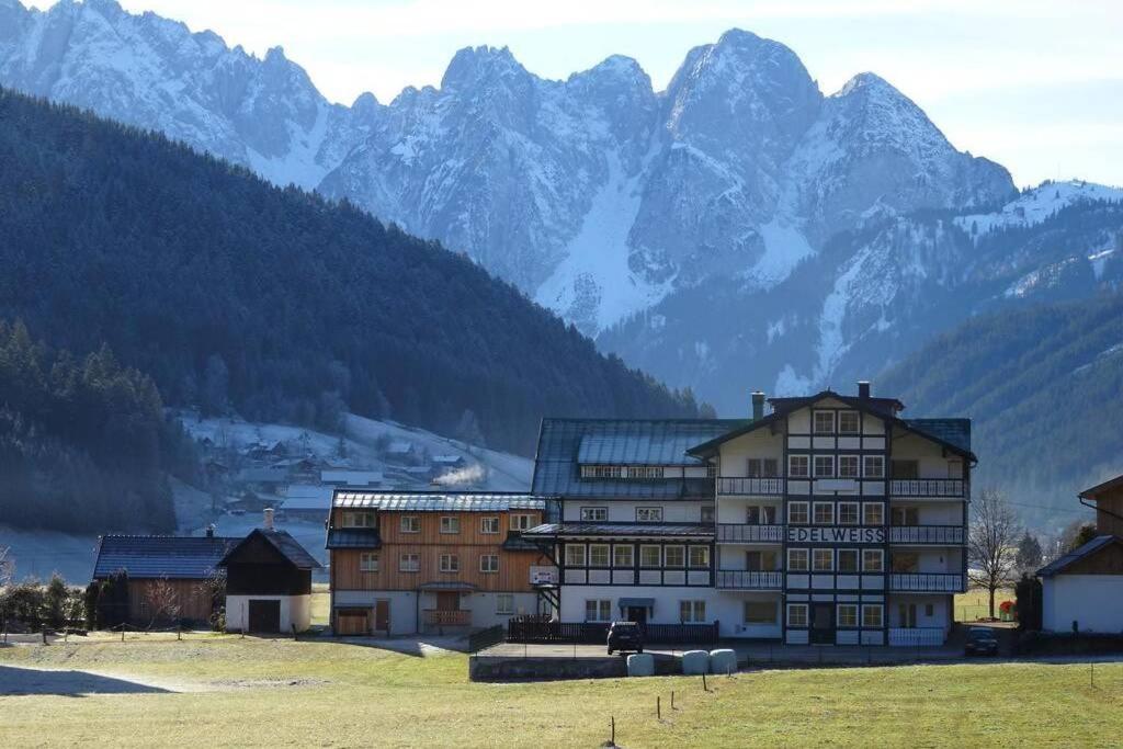 Das Almsternderl - Gemutliche Wohnung In Gosau Buitenkant foto