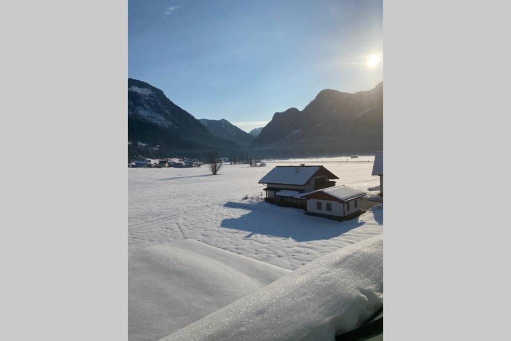 Das Almsternderl - Gemutliche Wohnung In Gosau Buitenkant foto