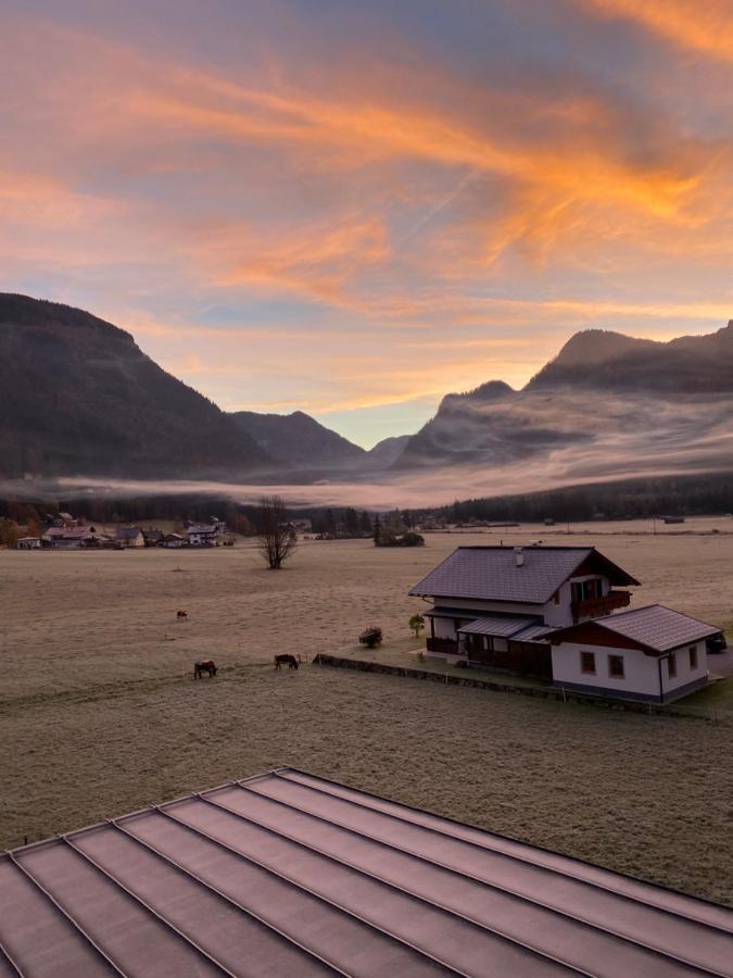 Das Almsternderl - Gemutliche Wohnung In Gosau Buitenkant foto