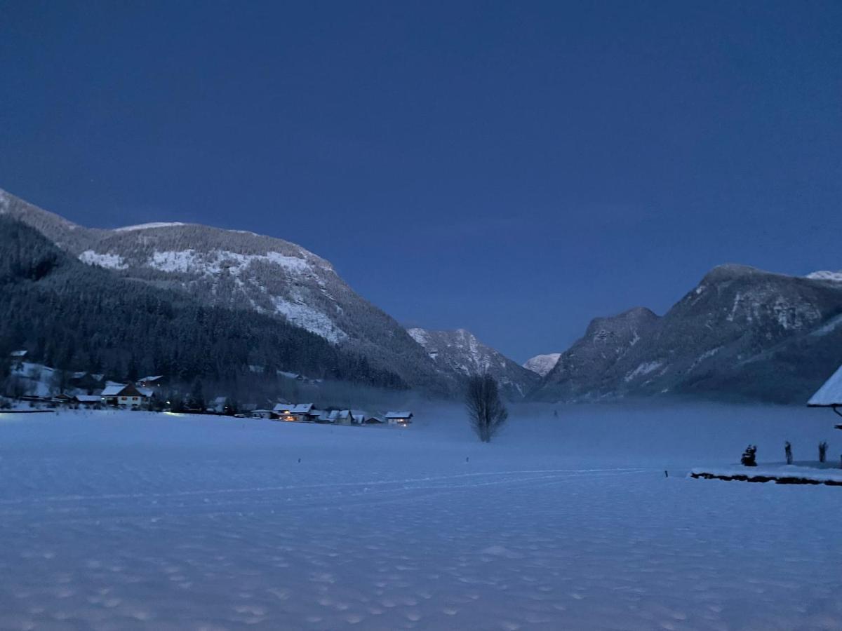 Das Almsternderl - Gemutliche Wohnung In Gosau Buitenkant foto