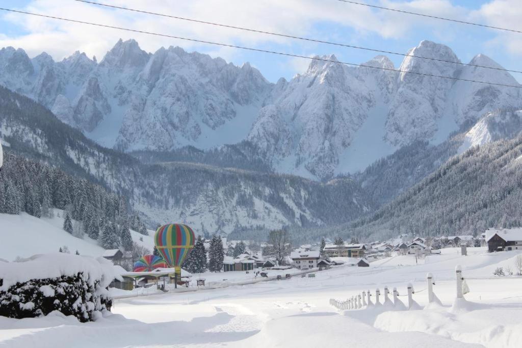 Das Almsternderl - Gemutliche Wohnung In Gosau Buitenkant foto